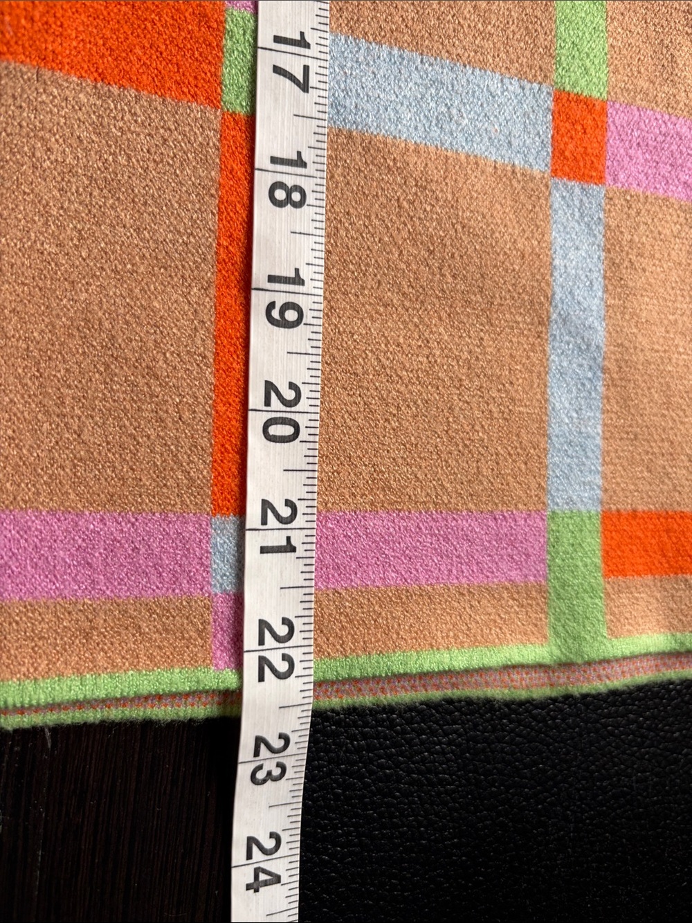 Anthropologie MAEVE The Carys Mock neck Sweater Multicolor Plaid Turtleneck Sz M - Picture 13 of 13